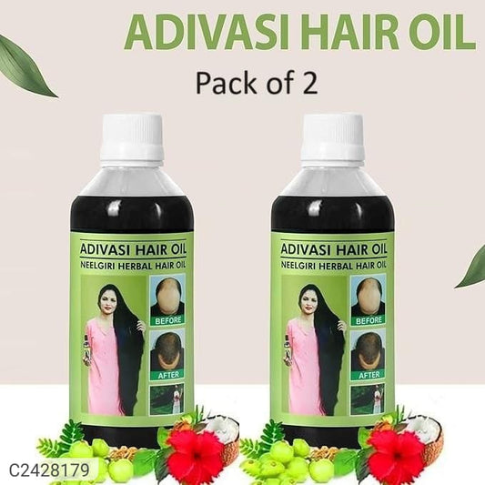 Adivasi Herbal Hair Oil (Pack of 2)