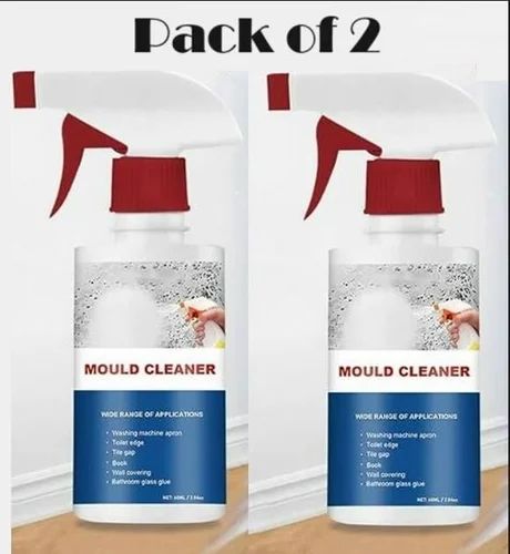 Mould Cleaner & Purifying Household Cleaning Foam Spray 60ml (Pack of 2)