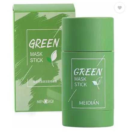 Green Tea Stick Face Mask for Blackhead Remover Face Shaping Mask