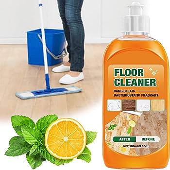 Momeng Floor Cleaner, Momeng Floor Cleaner Orange, Powerful Decontamination Floor Cleaner, Honifee Floor Cleaner Solution, Polishing Brightening Tile Cleaner, Vml Floor Cleaner (Orange, Pack of 1)