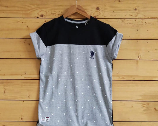 Regular Fit T-Shirt (Grey, L)