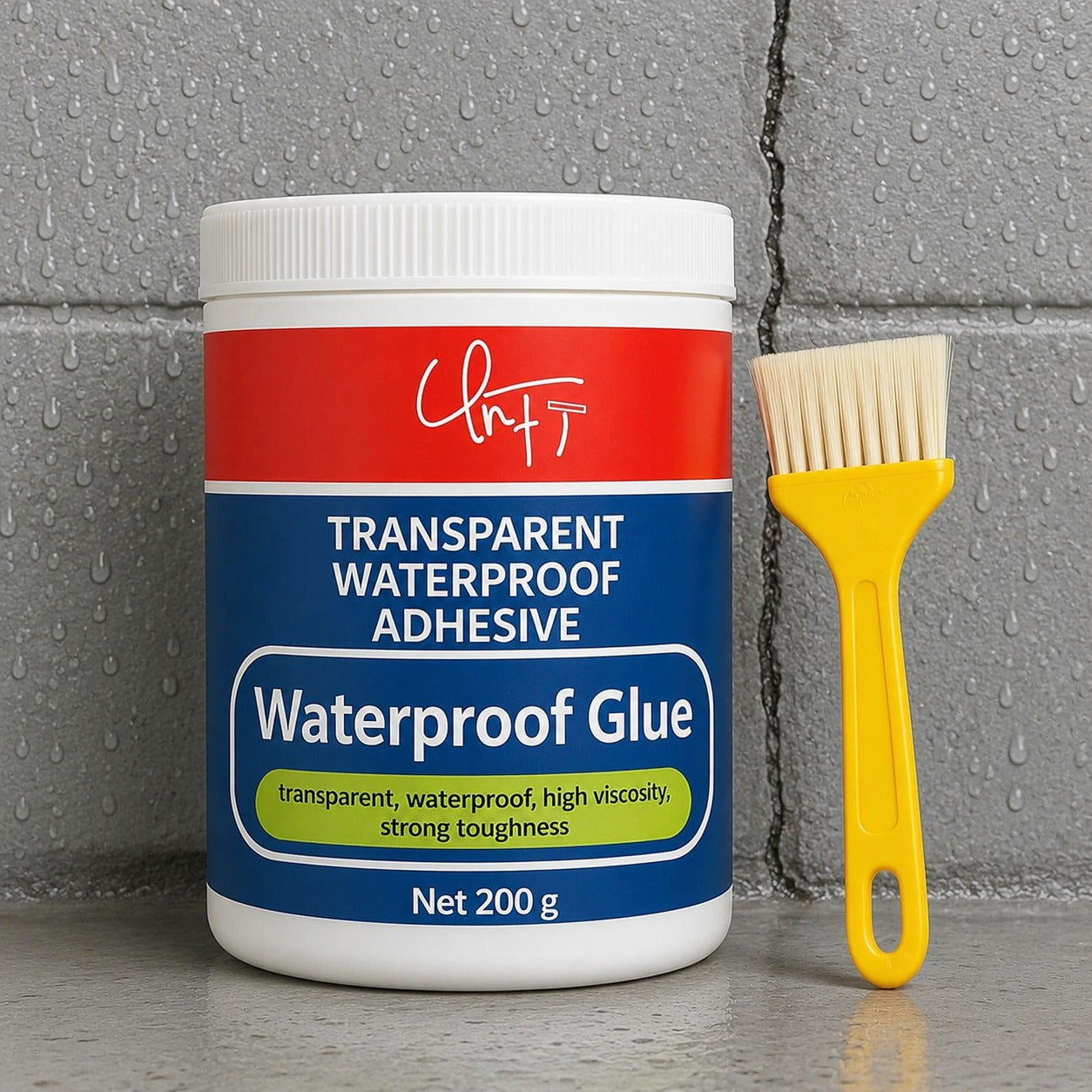 Transparent Waterproof Adhesive 200ml Each pack of 2
