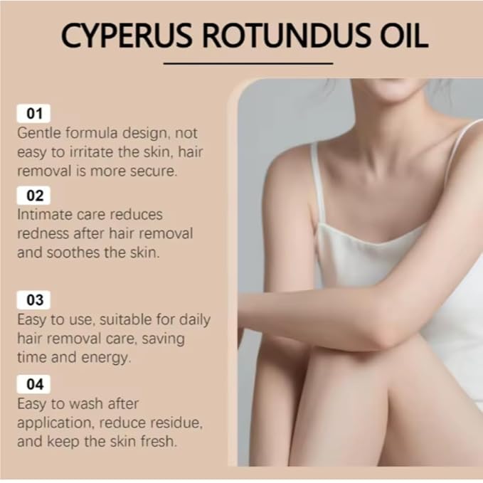 New Cyperus Post Hair Removal Essential Oil 100 ml Each Pack Of 2