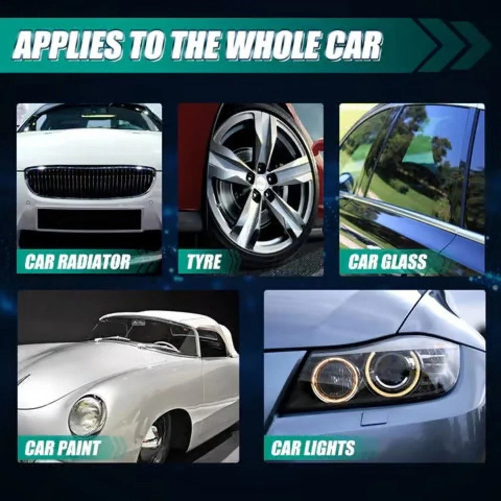 3 In 1 High Protection Quick Car Ceramic Coating Spray - Pack of 2