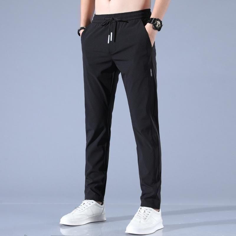 Combo Dark grey & Black Men's NS Lycra Track Pants ( pack of 2) - CL-MA-504