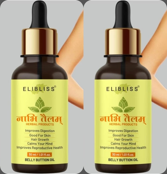 ELIBLISS Nabhi Therapy Massage Oil (30 ml, Pack of 2)