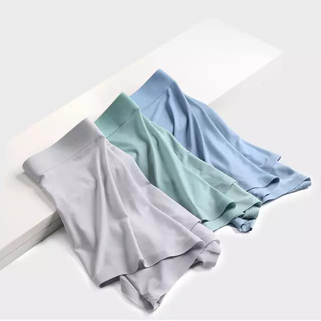 Ice-Silk Men's Underwear (Pack Of 3) - 3XL