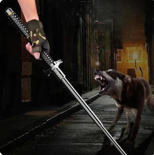 Personal Stick Security Professional Multitool Comfortable Grip Foldable Stick for Men and Women with Bag